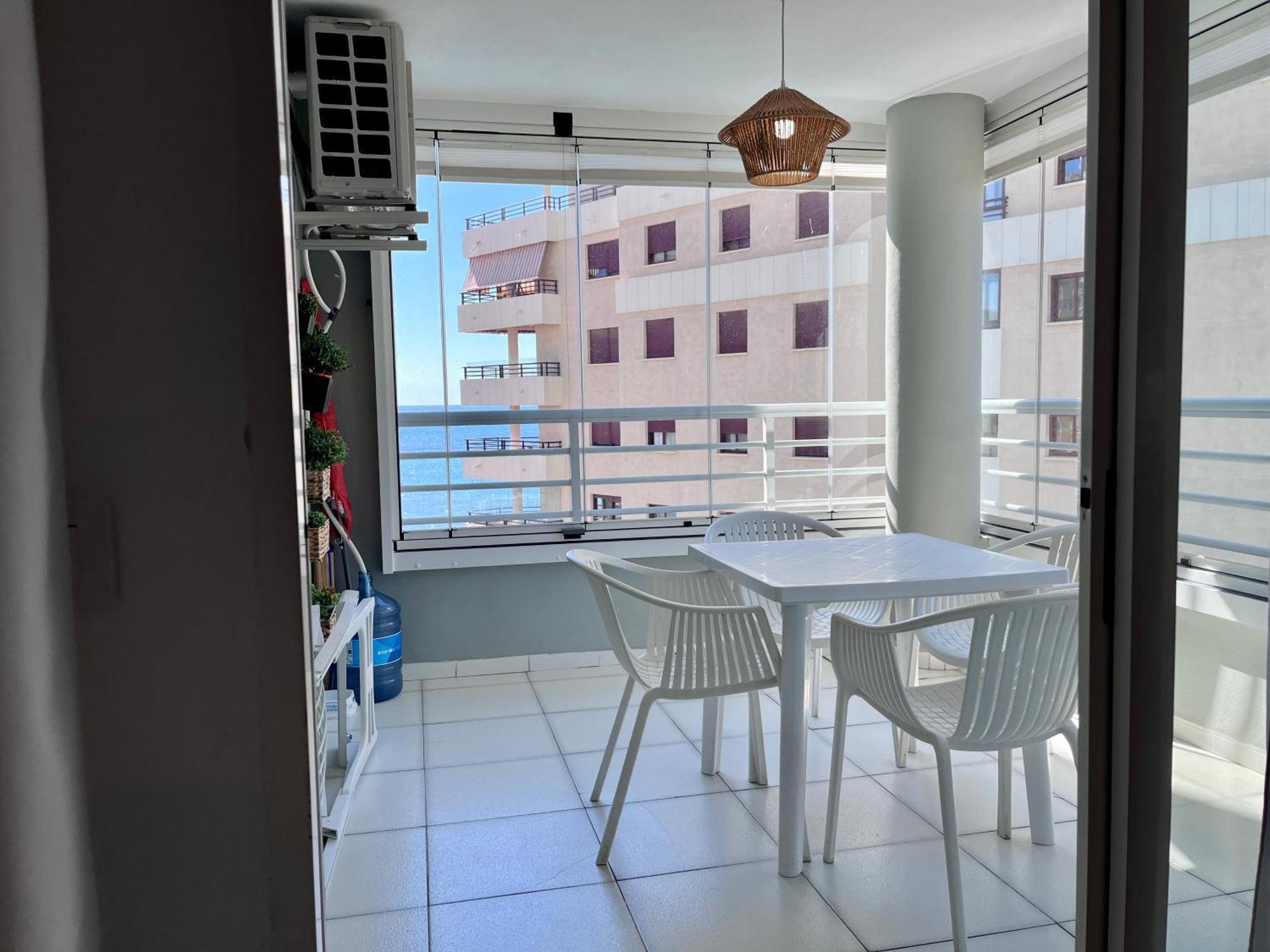Modern Apartment On The Beach With Pool Calpe Eksteriør bilde