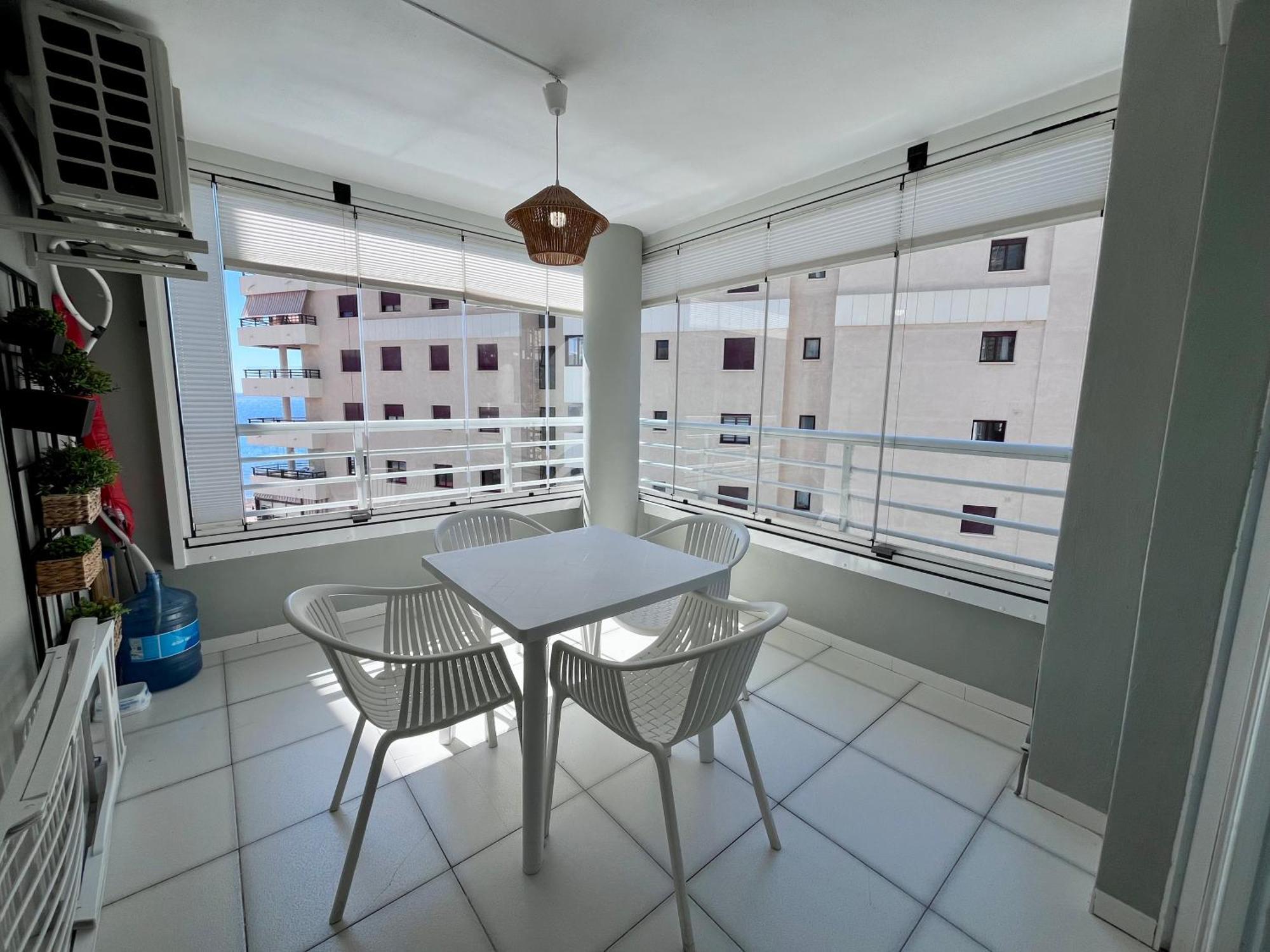 Modern Apartment On The Beach With Pool Calpe Eksteriør bilde